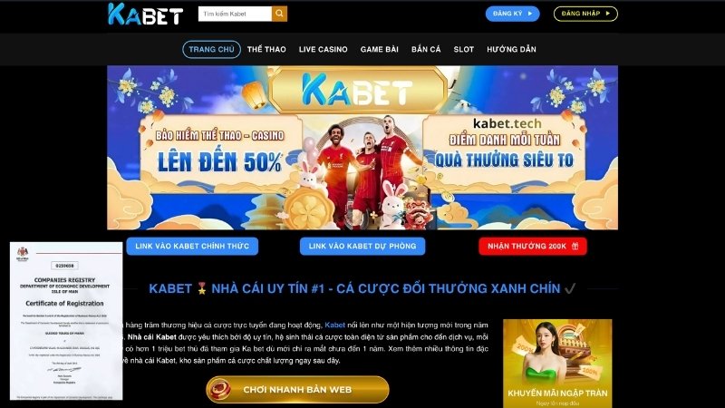 Giới thiệu nguồn gốc và sự minh bạch nhà cái Kabet