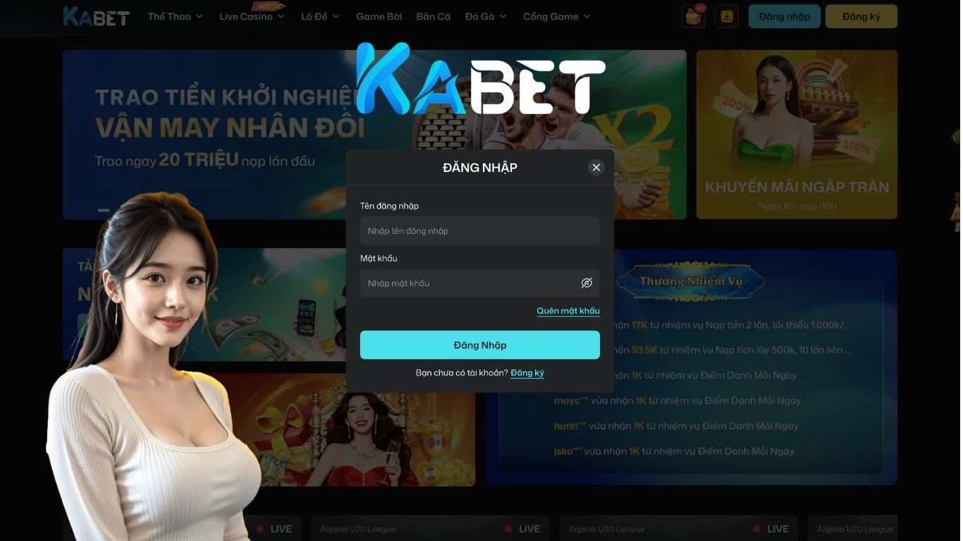 Hướng dẫn đăng nhập Kabet nhanh chóng cho tân thủ 