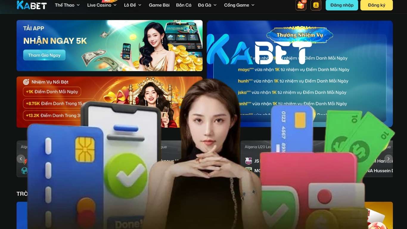 Lưu ý quan trọng khi nạp tiền Kabet